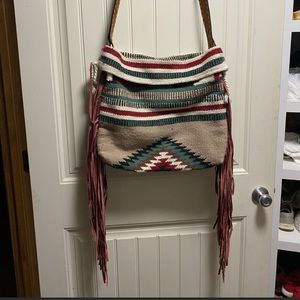 Saddle Blanket Fringe Purse